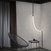 Lampadari Moderni Lineari Design Elegante Nero - clowasit.com